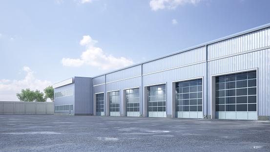 Commercial steel Warehouse